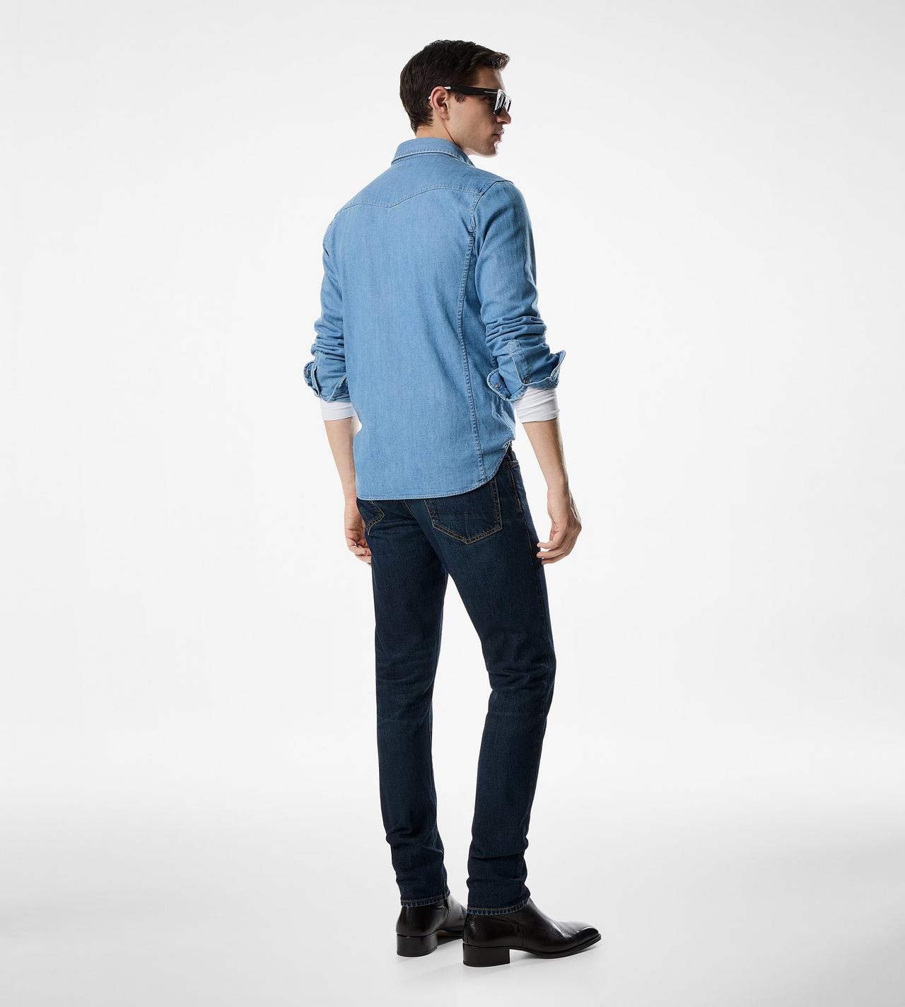 DENIM WESTERN SHIRT image number 2