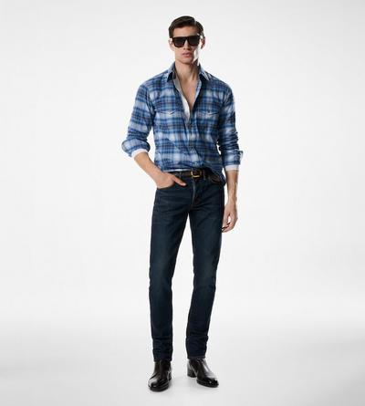 CHECK WESTERN SHIRT image number 1