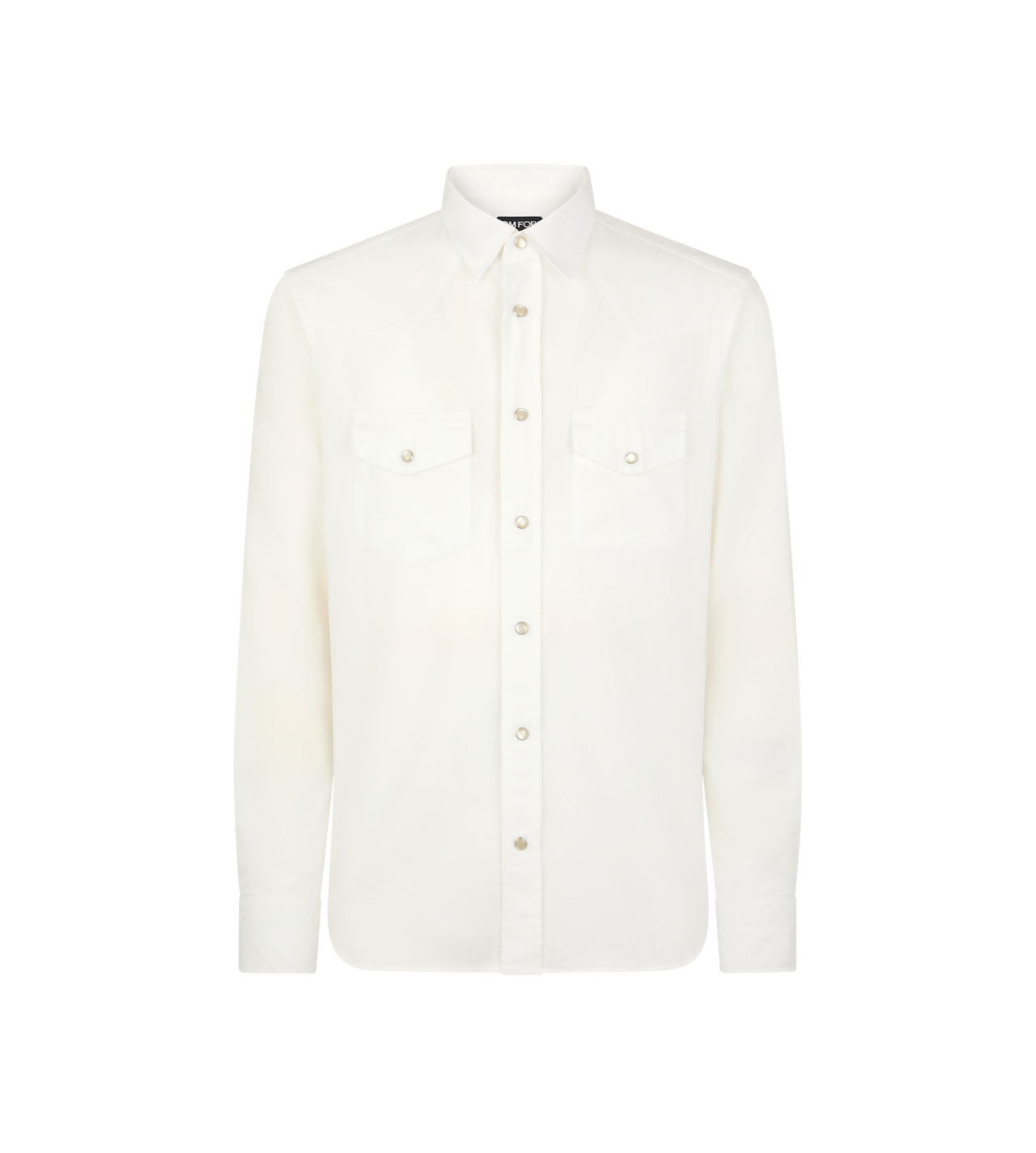 LIGHT TWILL WESTERN SHIRT image number 0