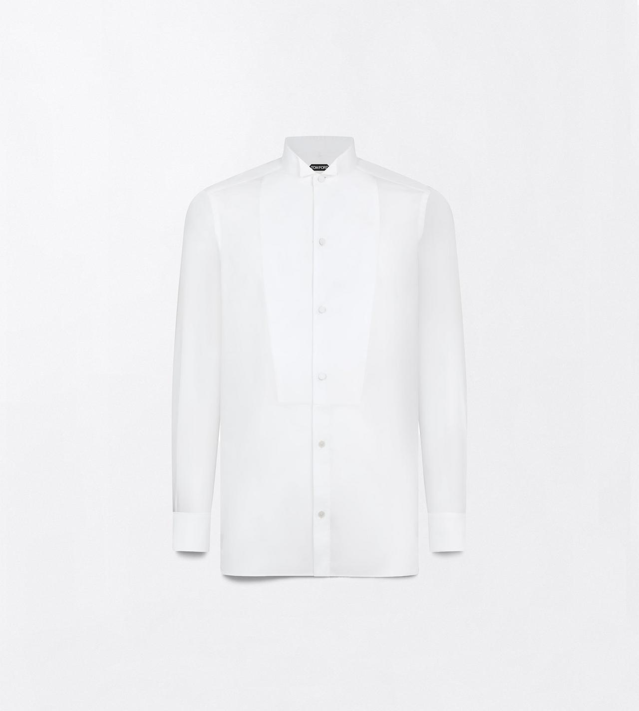 TOM FORD COTTON OC WASHED MUSLIN CLASSIC FIT EVENING SHIRT