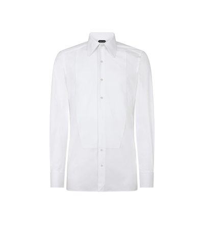 POPLIN SLIM FIT EVENING SHIRT image number 0