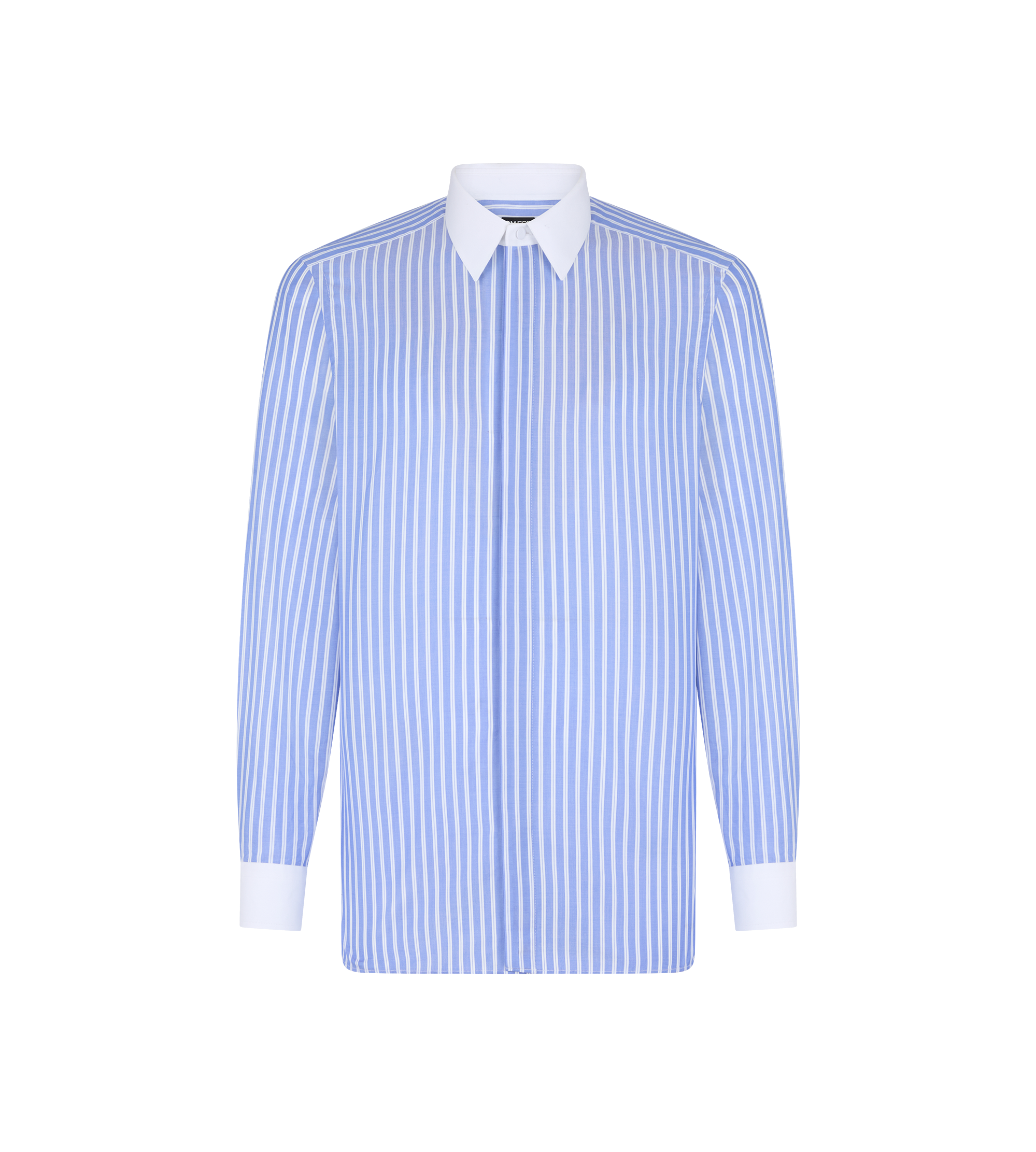 CHEMISE COUPE CLASSIQUE &Agrave; LARGES RAYURES
