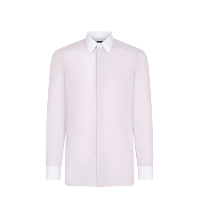 PIECE DYED POPLIN CLASSIC FIT SHIRT