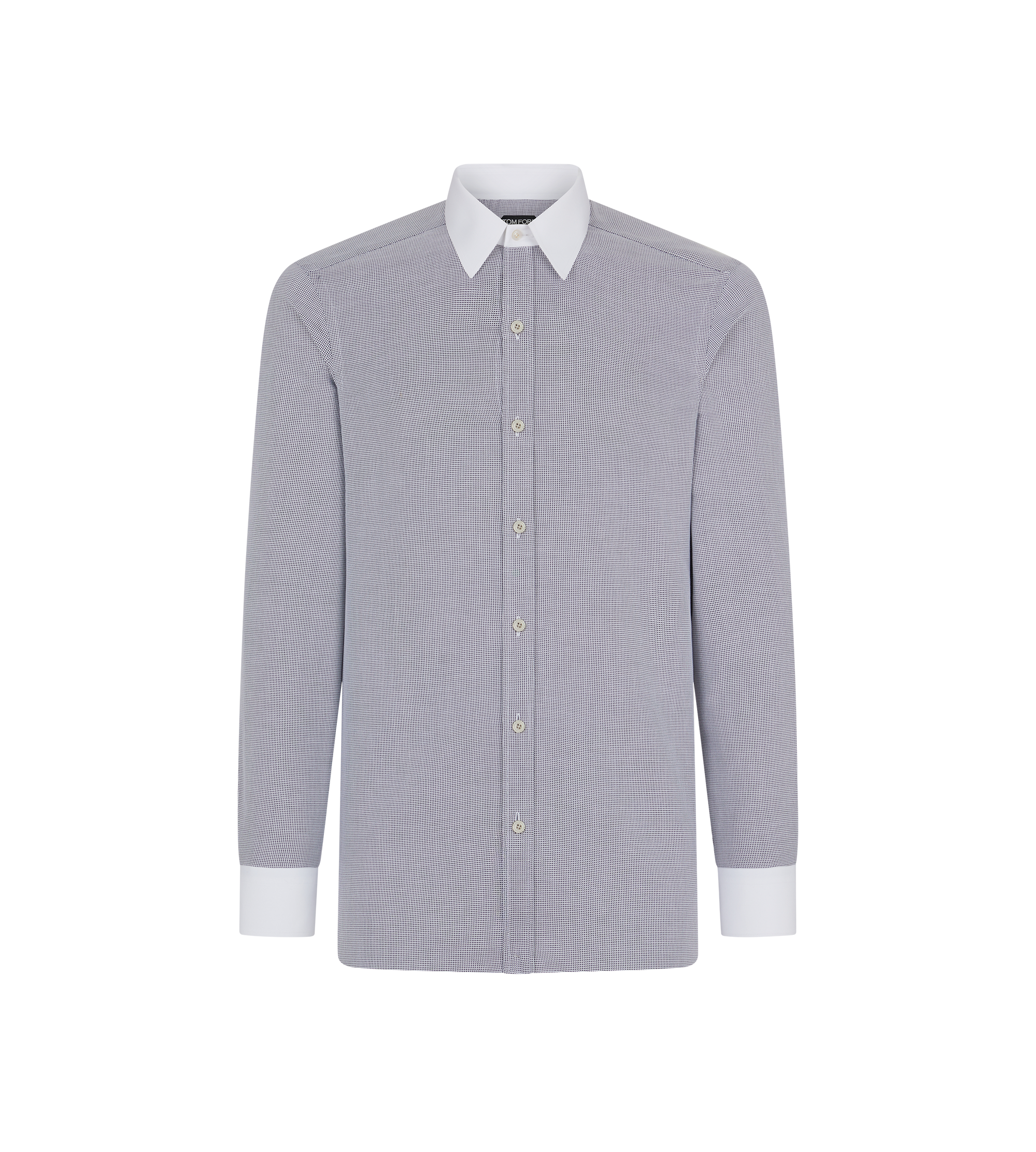 TRIDIMENSIONAL STRUCTURE CLASSIC FIT SHIRT