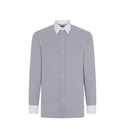 TRIDIMENSIONAL STRUCTURE CLASSIC FIT SHIRT