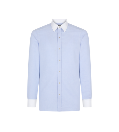 TRIDIMENSIONAL STRUCTURE CLASSIC FIT SHIRT