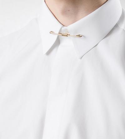 POPLIN METAL BAR SHIRT image number 1