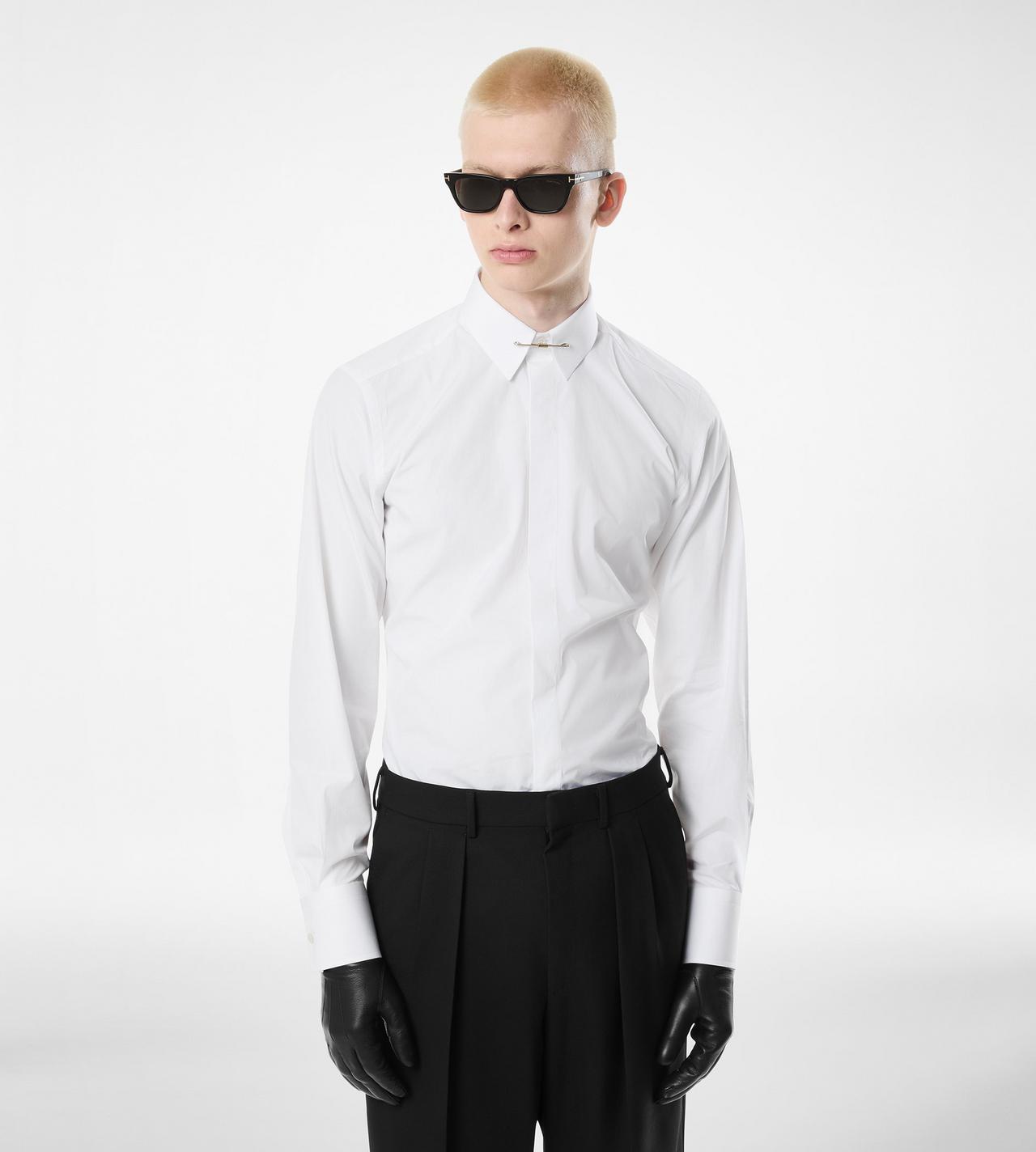 POPLIN METAL BAR SHIRT image number 2