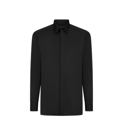 COTTON SILK CLASSIC FIT SHIRT image number 0