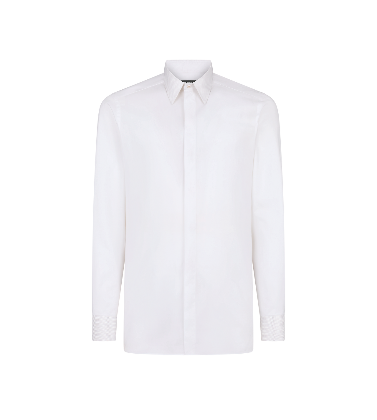 COTTON SILK CLASSIC FIT SHIRT image number 0