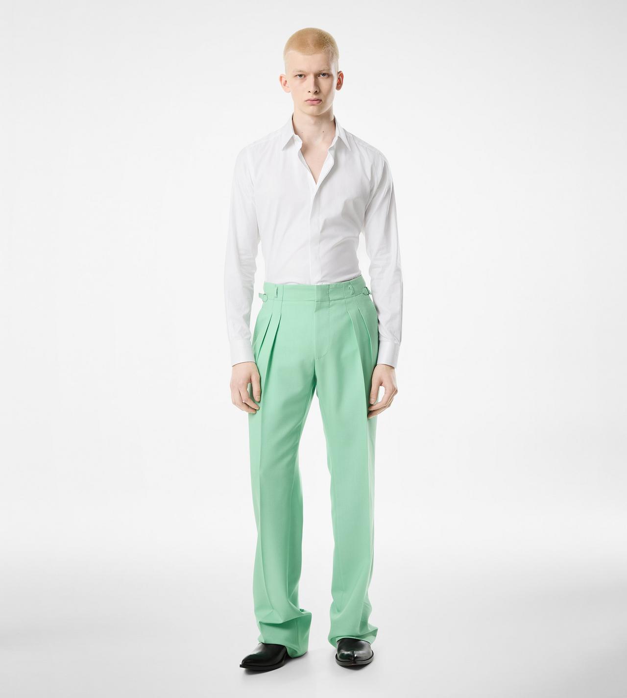 COTTON SILK CLASSIC FIT SHIRT image number 4
