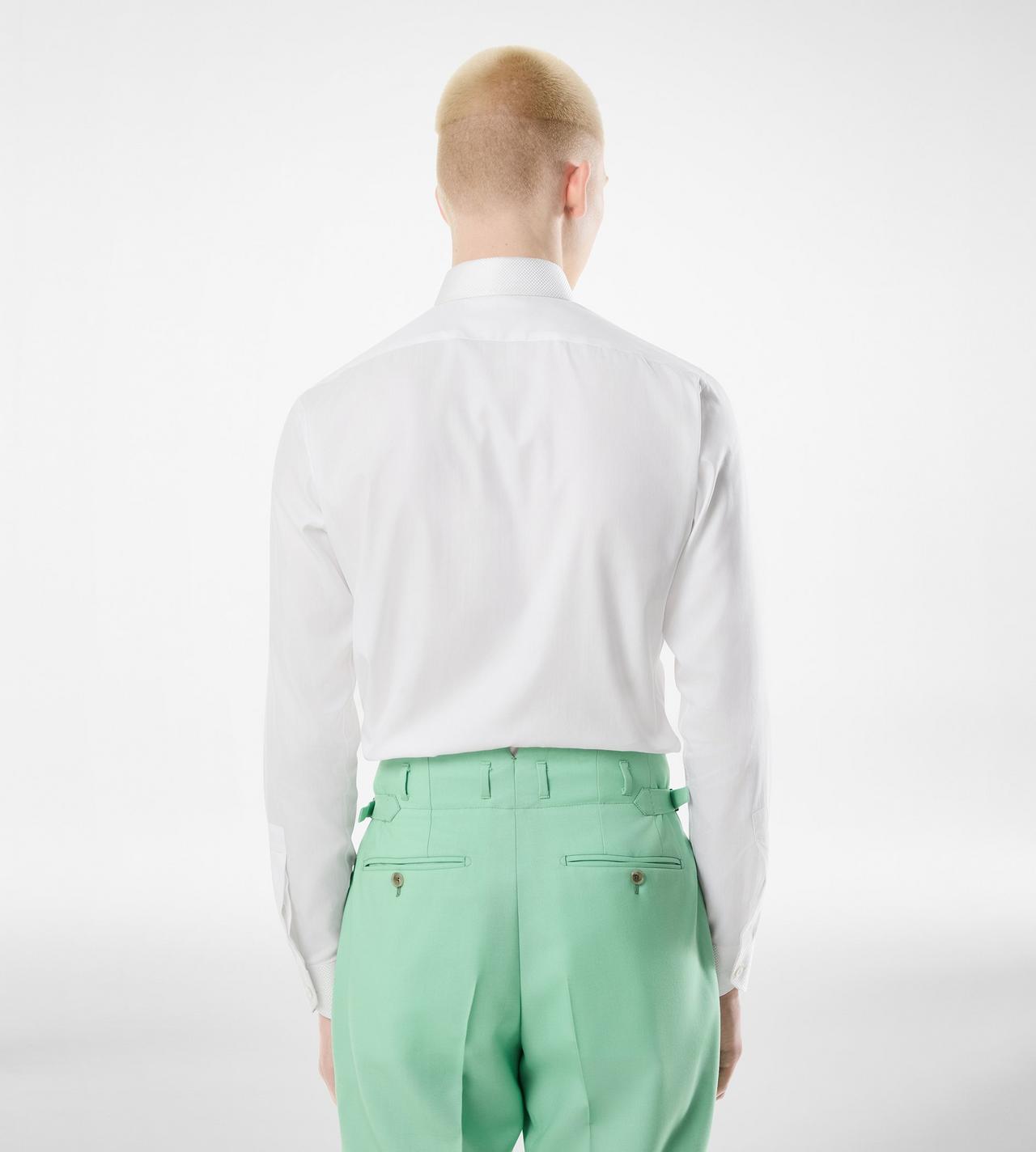 COTTON SILK CLASSIC FIT SHIRT image number 3