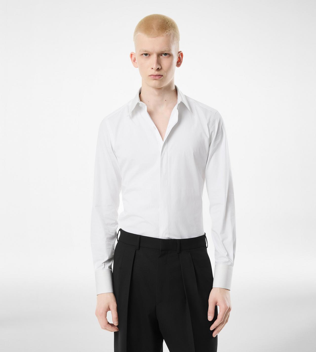 POPLIN CLASSIC FIT SHIRT image number 2
