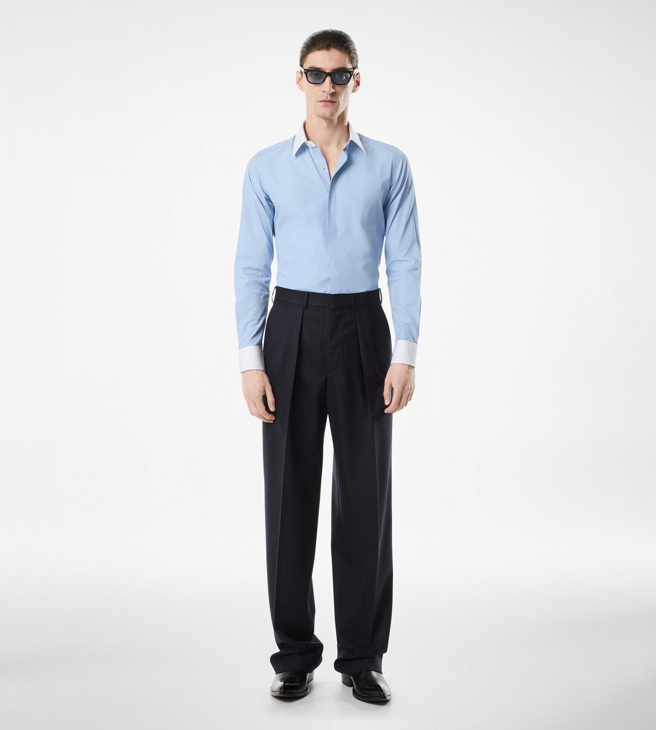 POPLIN CLASSIC FIT SHIRT image number 4