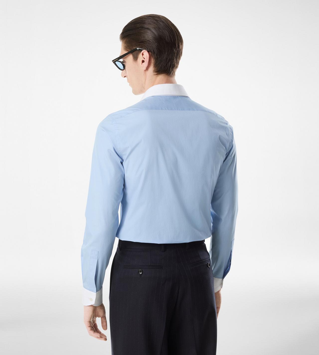 POPLIN CLASSIC FIT SHIRT image number 3