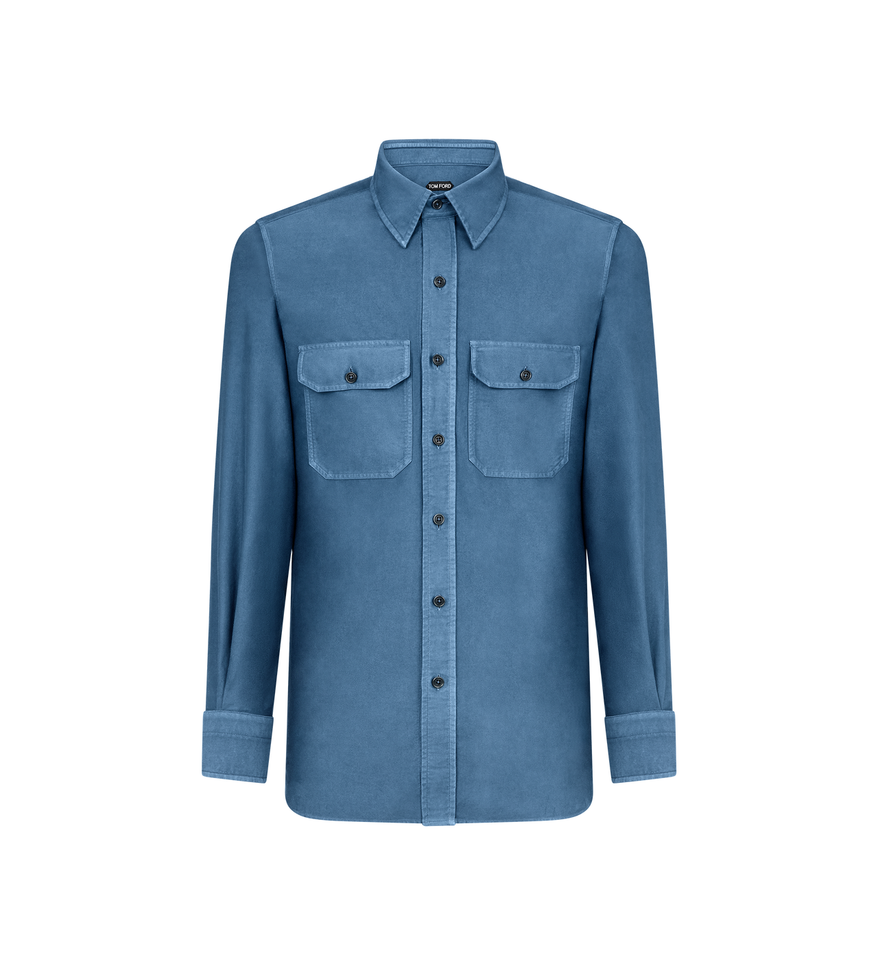 LIGHT MOLESKIN MILITARY FIT SHIRT image number 0
