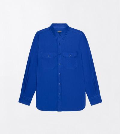 LIGHT MOLESKIN MILITARY SHIRT