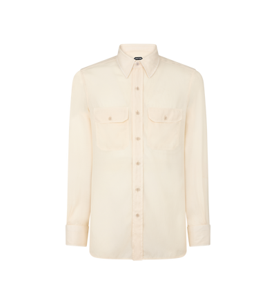 FLUID TWILL MILITARY FIT SHIRT image number 0