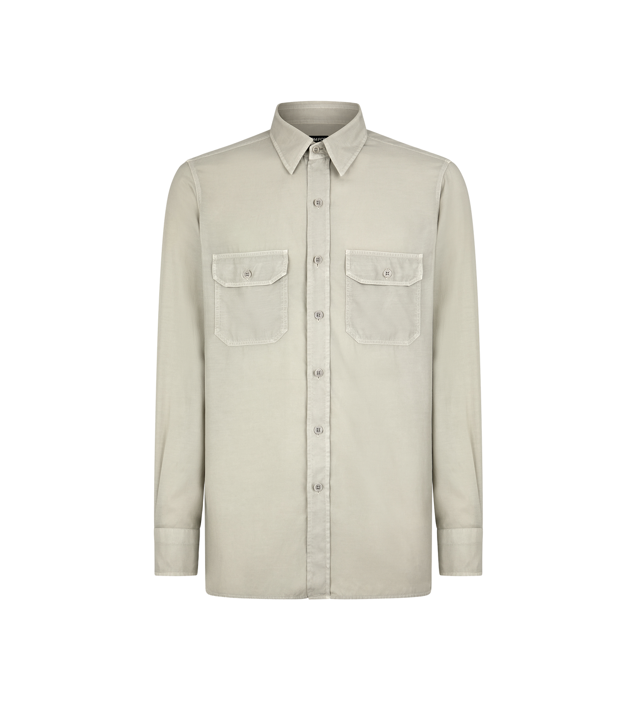 FLUID TWILL MILITARY FIT SHIRT image number 0