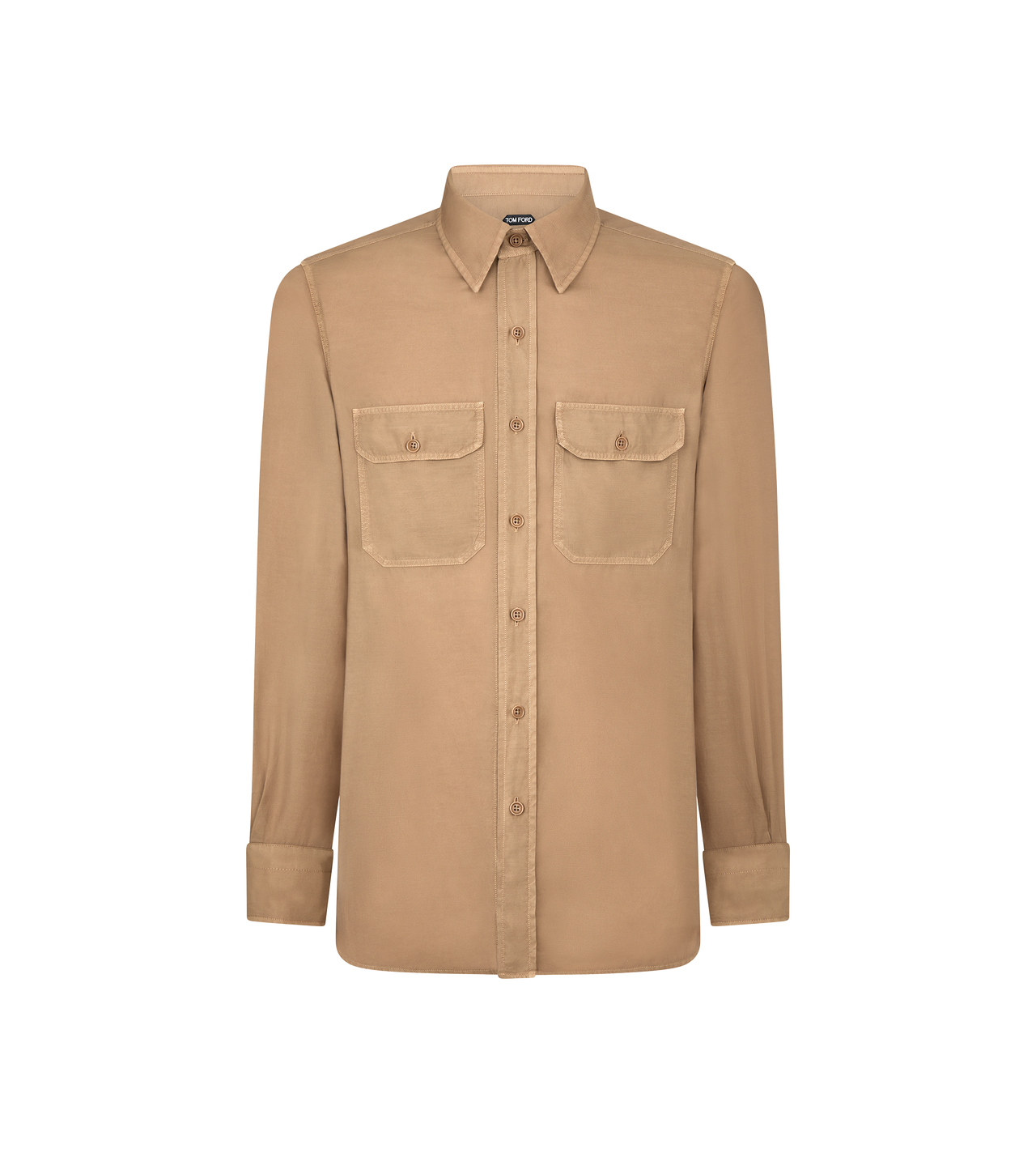 FLUID TWILL MILITARY FIT SHIRT image number 0