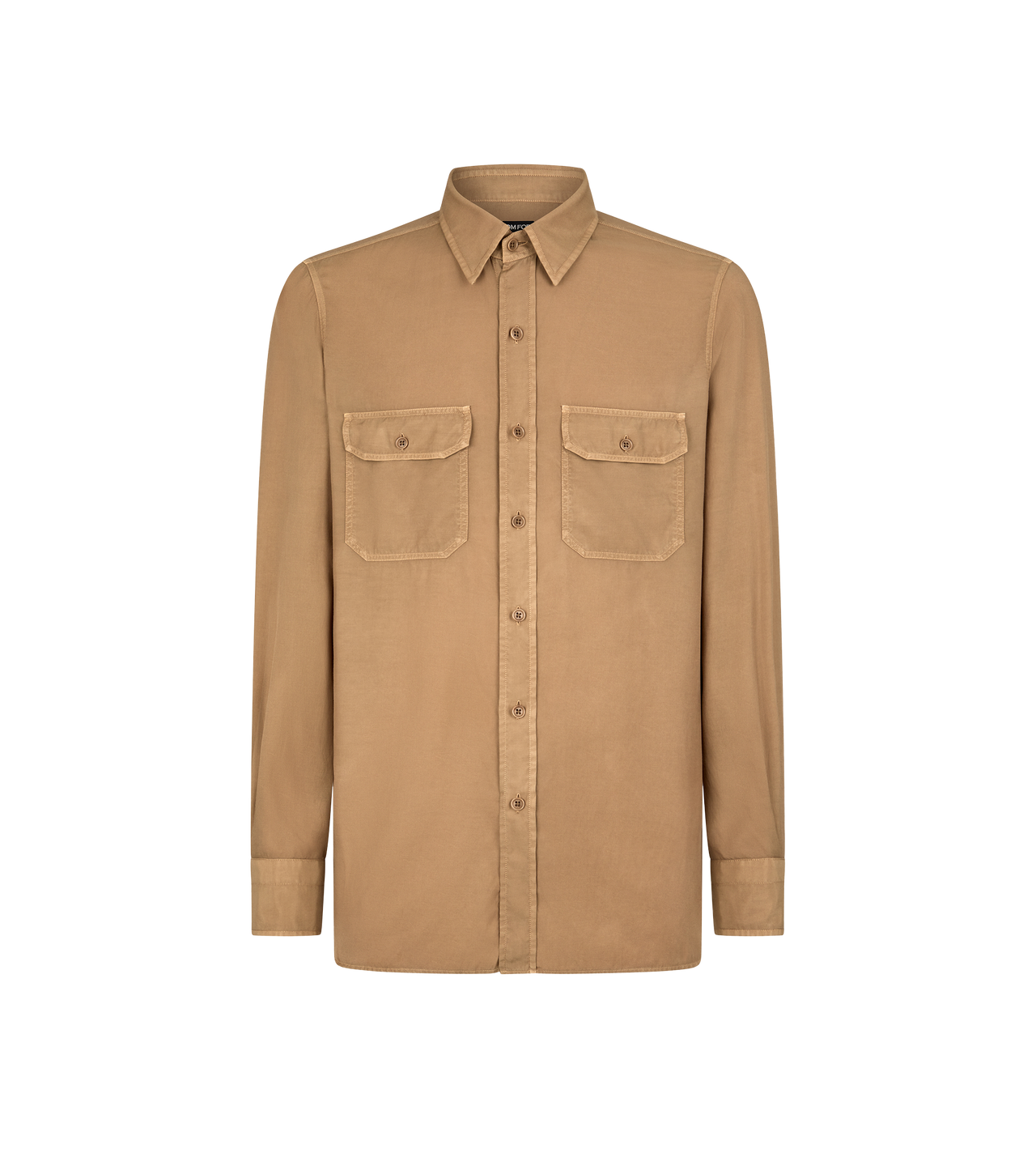 FLUID TWILL MILITARY FIT SHIRT image number 0