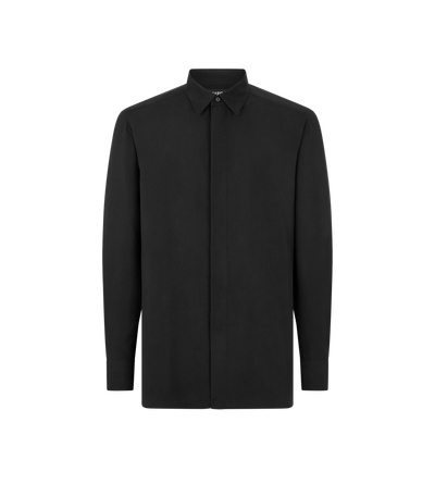 DRAPY TWILL FLUID FIT SHIRT image number 0