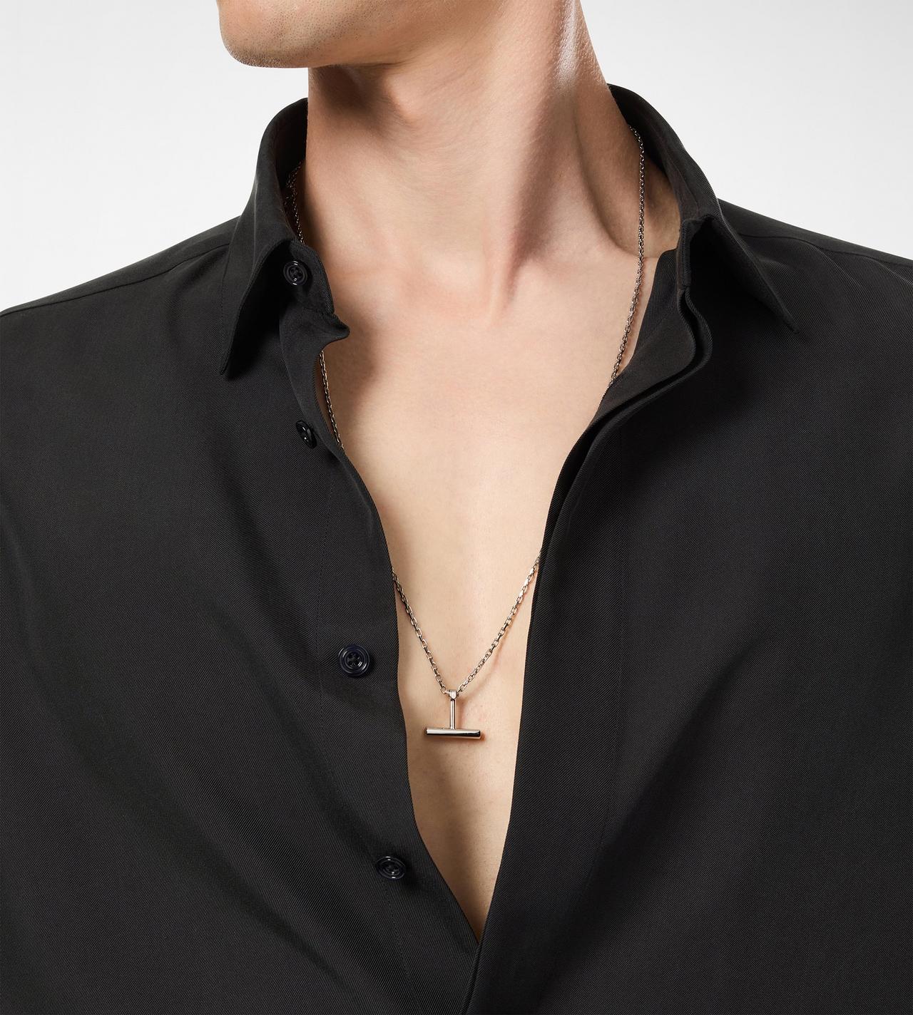 DRAPY TWILL FLUID FIT SHIRT image number 1