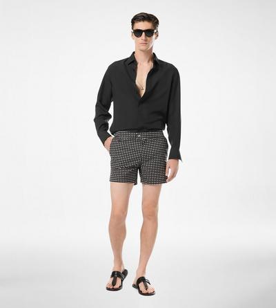 DRAPY TWILL FLUID FIT SHIRT image number 2