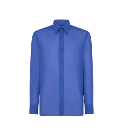 COTTON VOILE FLUID FIT SHIRT image number 0