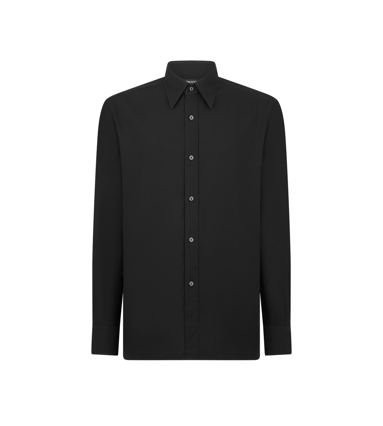 COTTON CASHMERE FLUID FIT SHIRT image number 0