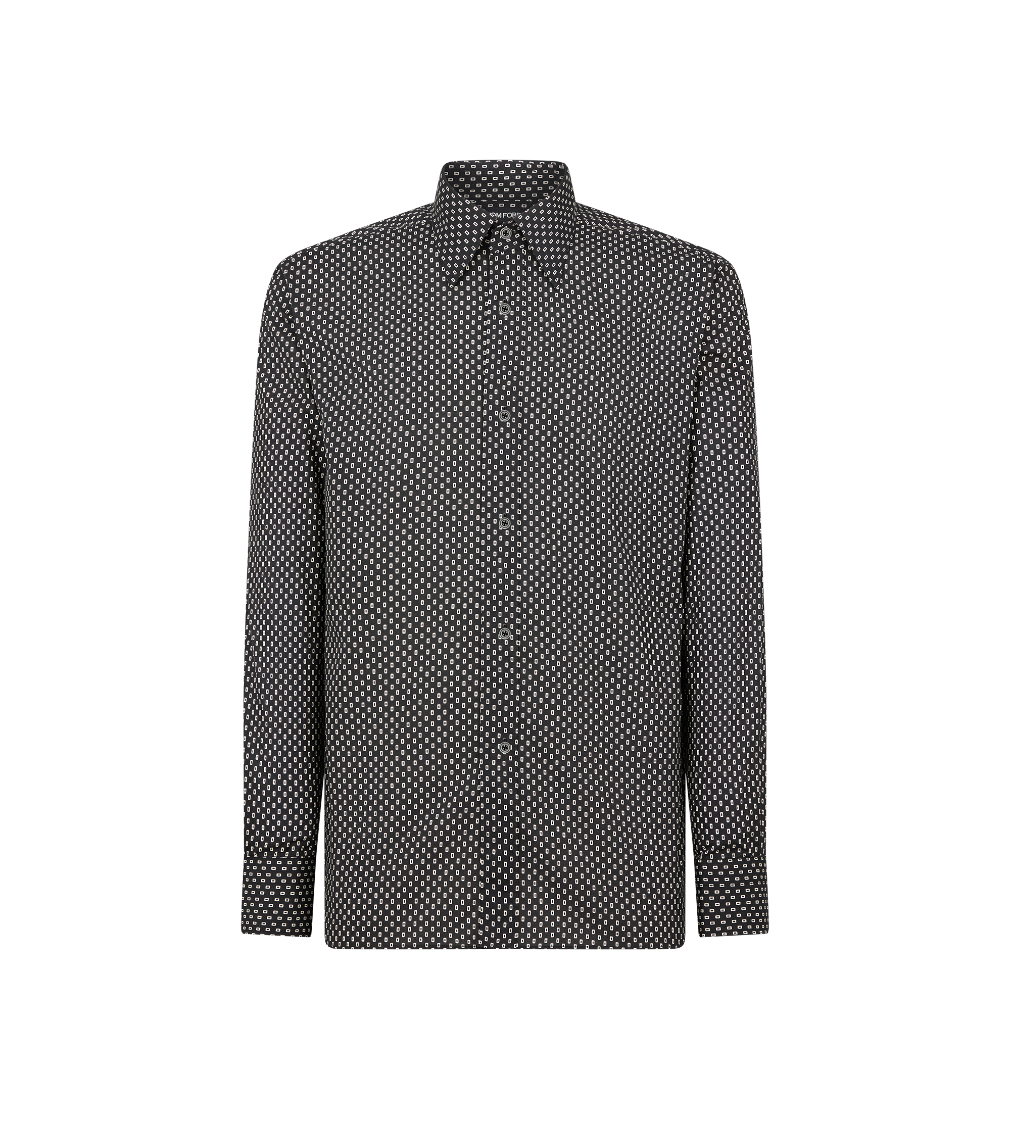 MICRO POIS VOILE FLUID FIT SHIRT