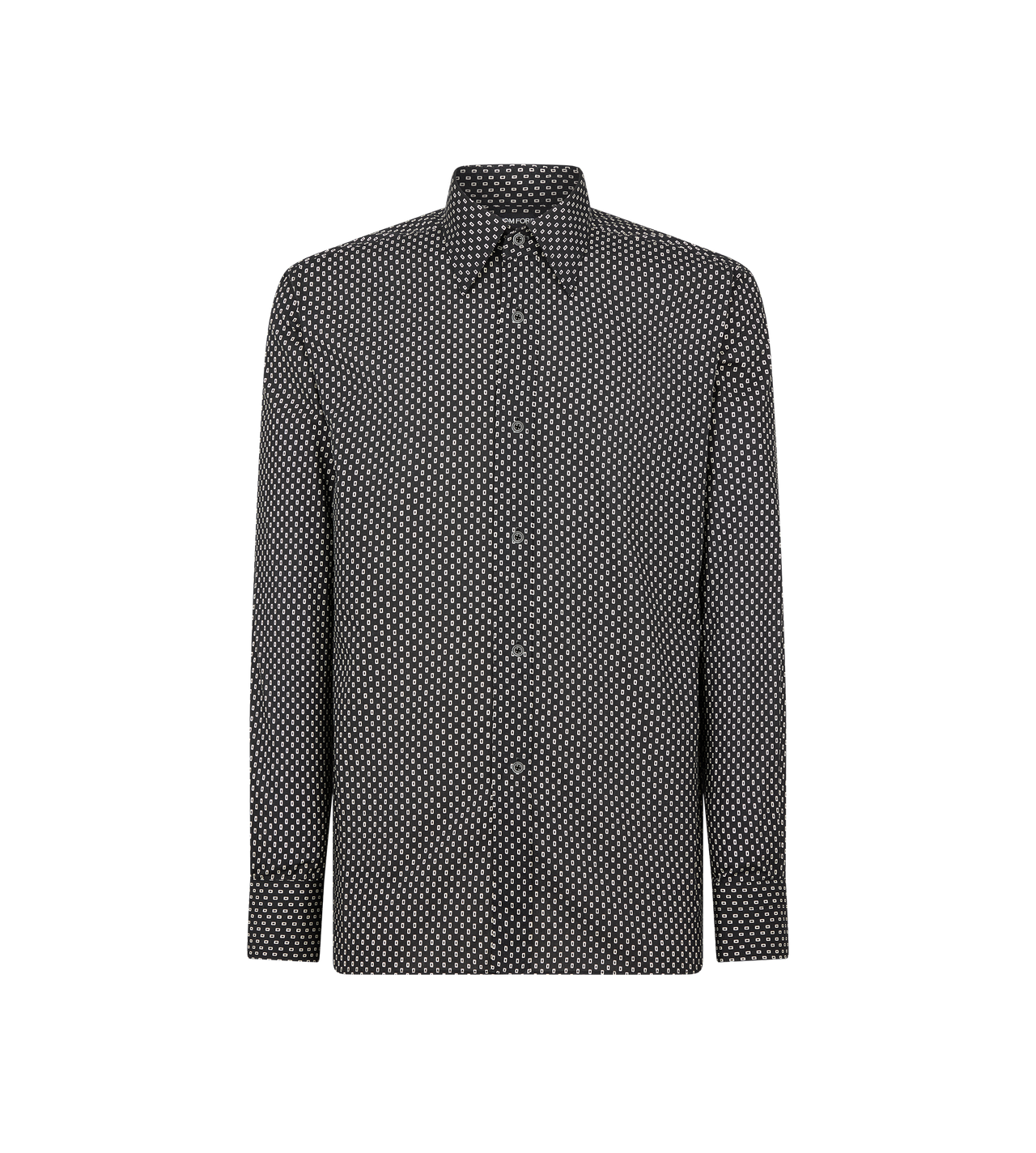 MICRO POIS VOILE FLUID FIT SHIRT image number 0