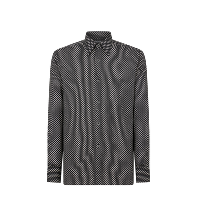 MICRO POIS VOILE FLUID FIT SHIRT image number 0