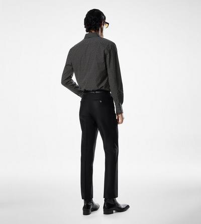 MICRO POIS VOILE FLUID FIT SHIRT image number 2
