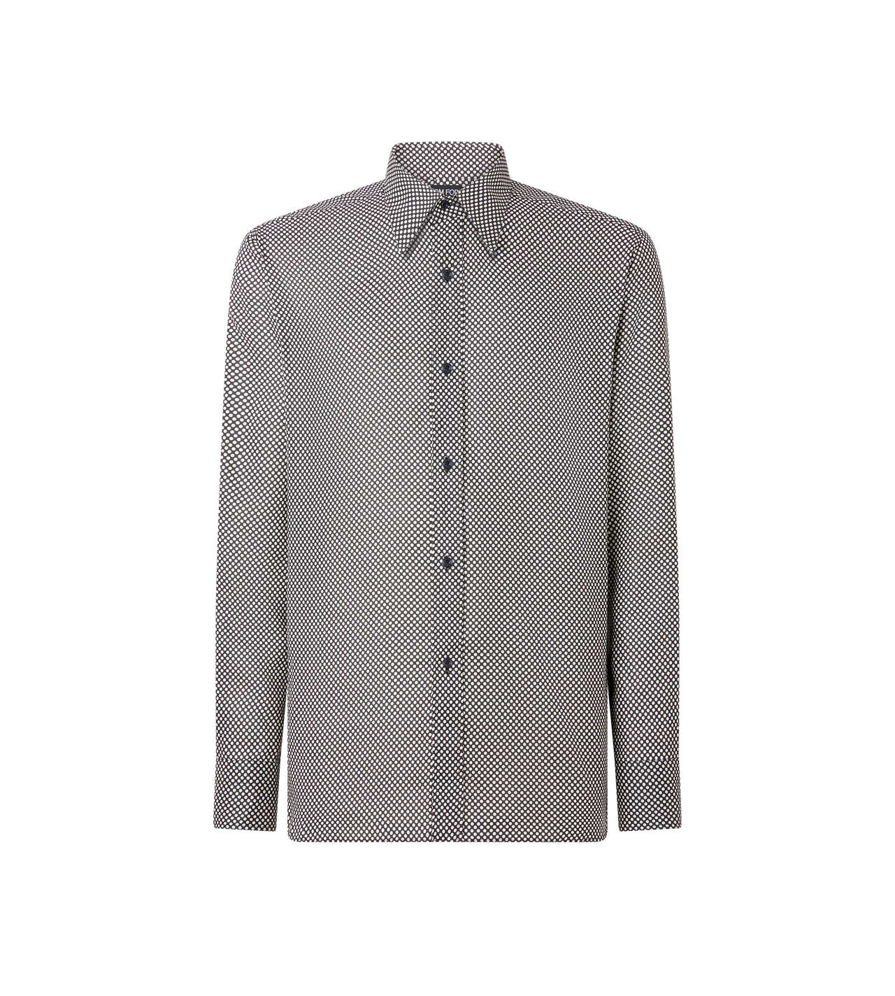 POLKA DOT FLUID FIT SHIRT image number 0