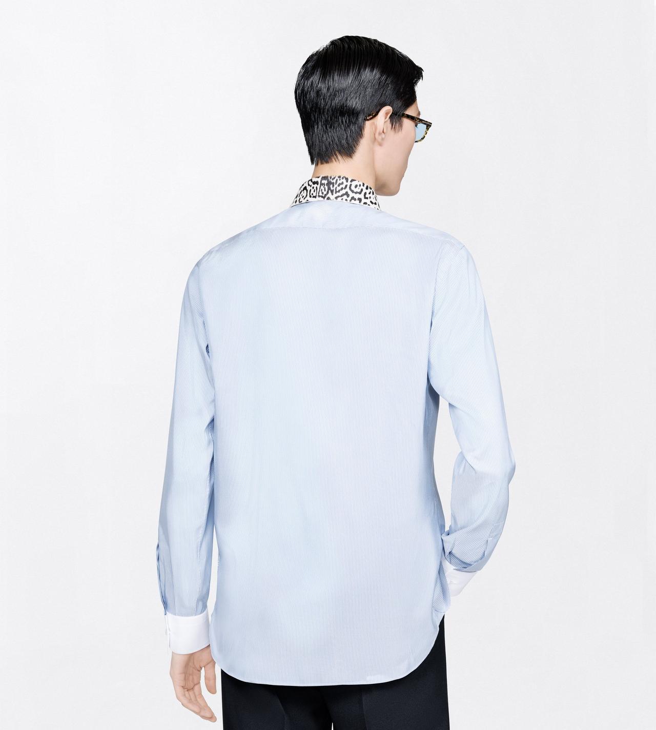 TOM FORD  SKY BLUE  OFF WHITE SPORT SHIRTS LONG SLEEVE SHIRT