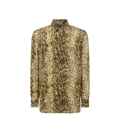 ANIMALIER FLUID FIT SHIRT image number 0