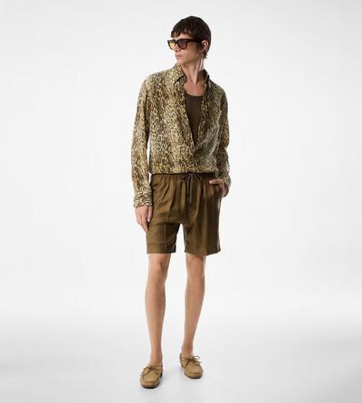 ANIMALIER FLUID FIT SHIRT image number 1