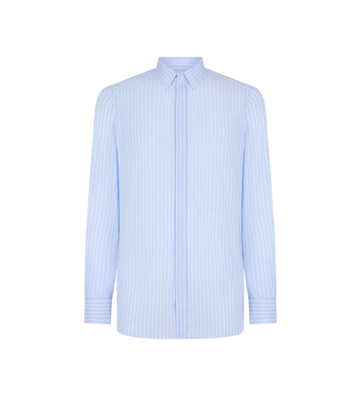 STRIPED TWILL CLASSIC FIT SHIRT