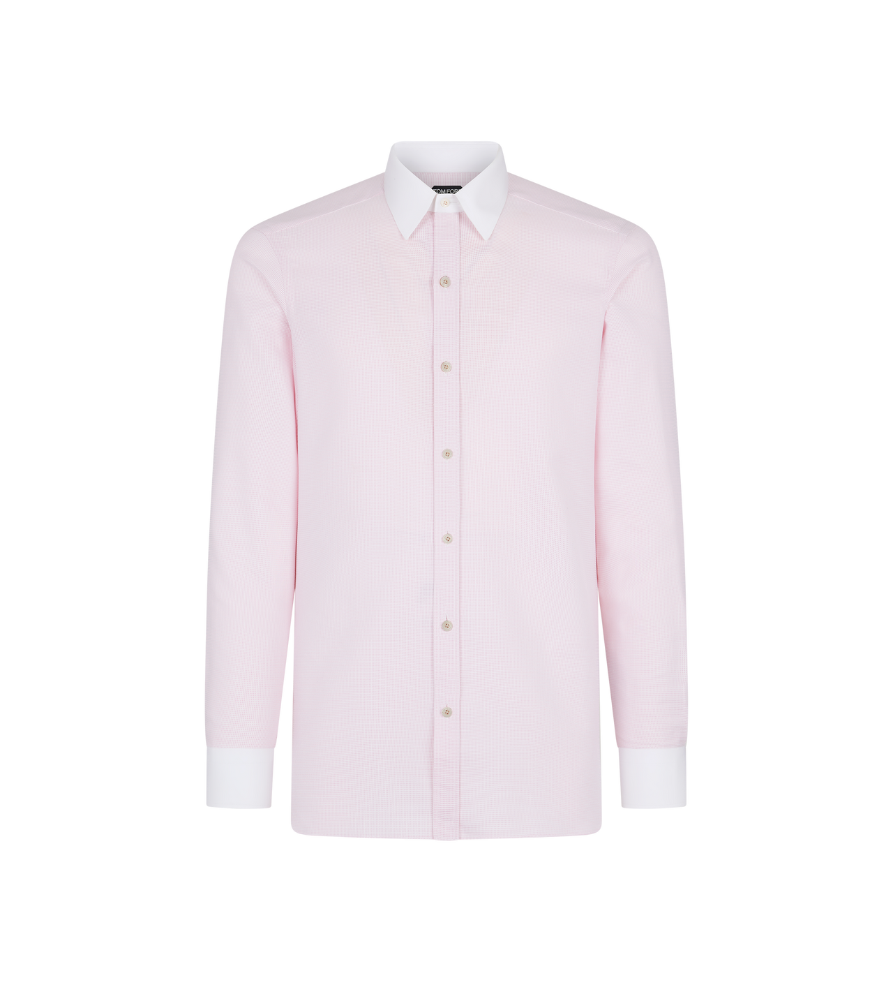 TRIDIMENSIONAL STRUCTURE SLIM FIT SHIRT image number 0