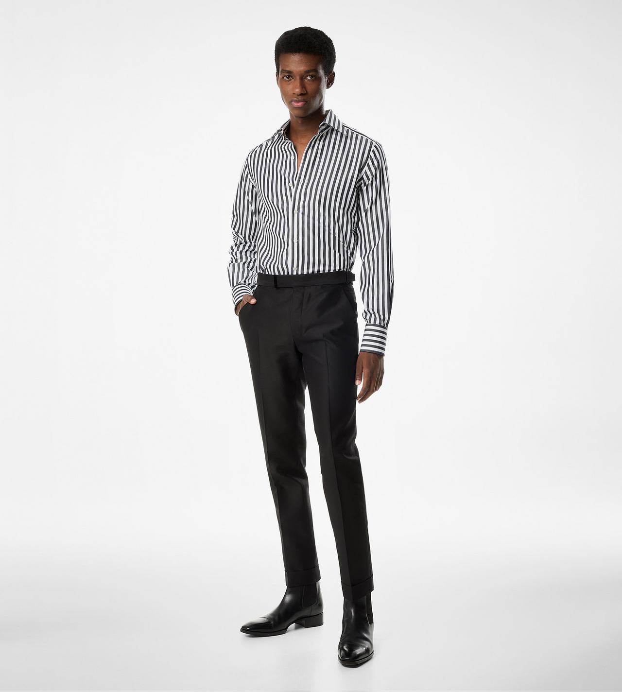 GRAND BANGLE SLIM FIT SHIRT | Tom Ford Fashion