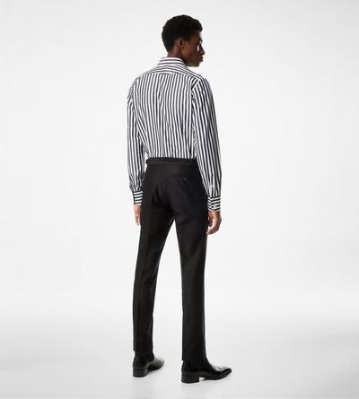 TOMFORD ストレッチサテンハンツ PAW397FAX881 HB018 GRAND BANGLE SLIM FIT SHIRT | Tom Ford Fashion