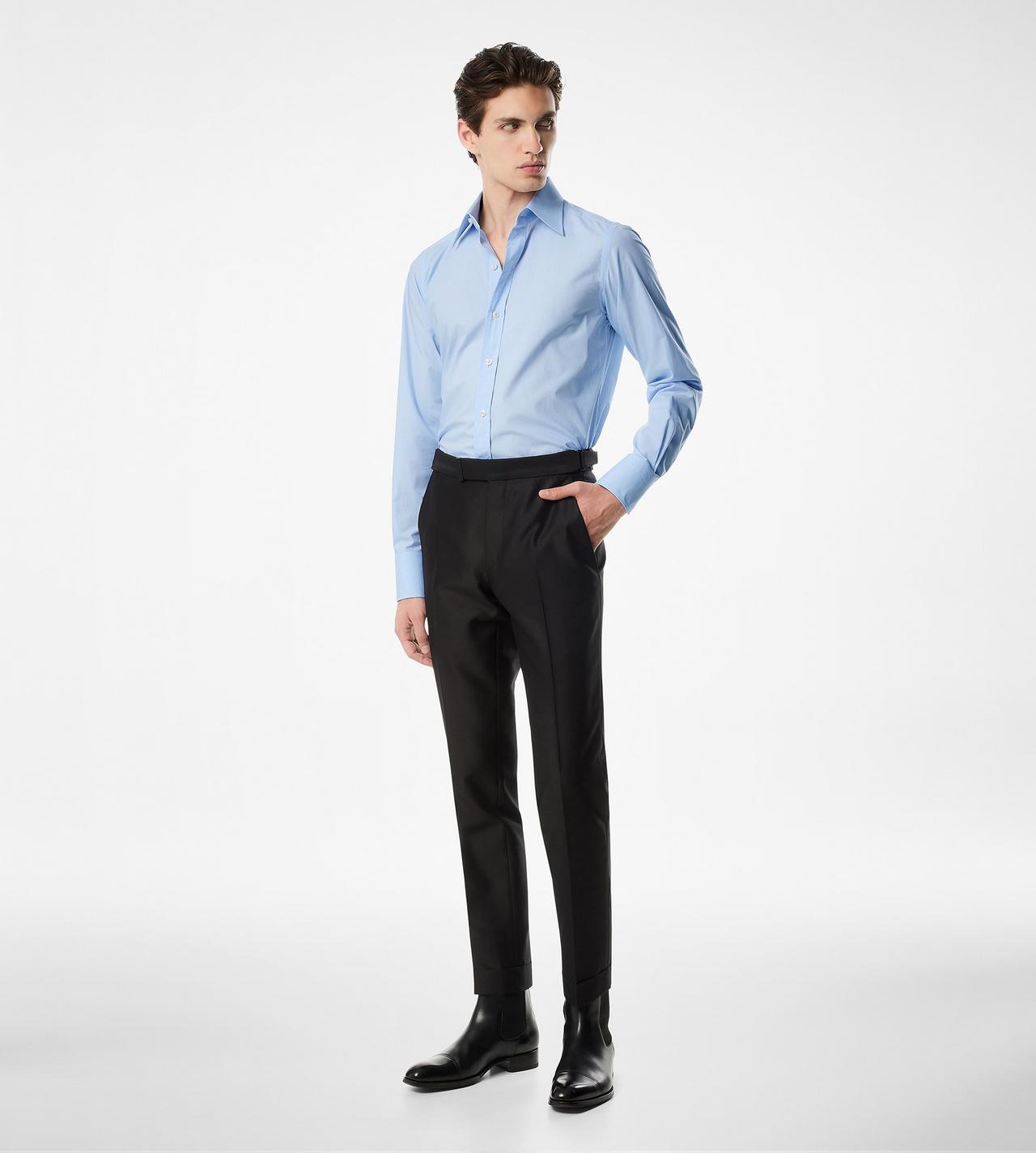 MICRO GINGHAM SLIM FIT SHIRT image number 1