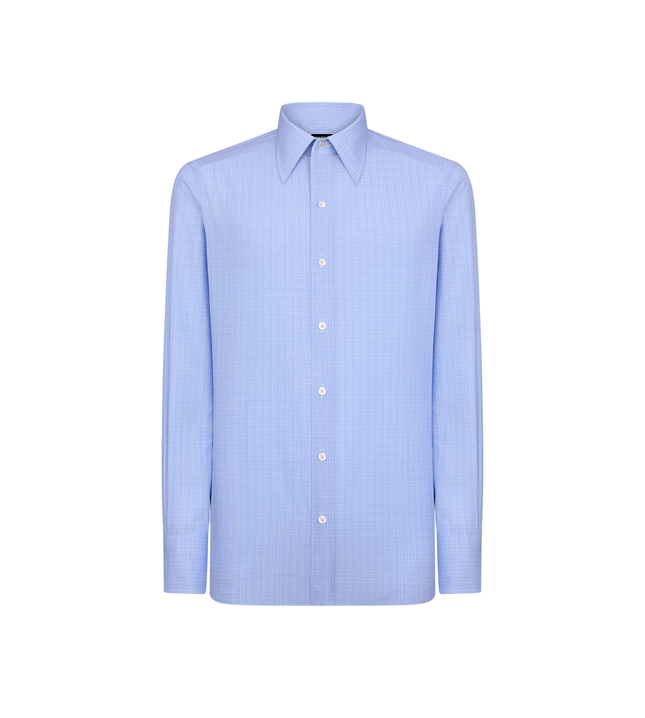 TWILL CHECK SLIM FIT SHIRT image number 0