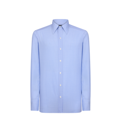 TWILL CHECK SLIM FIT SHIRT