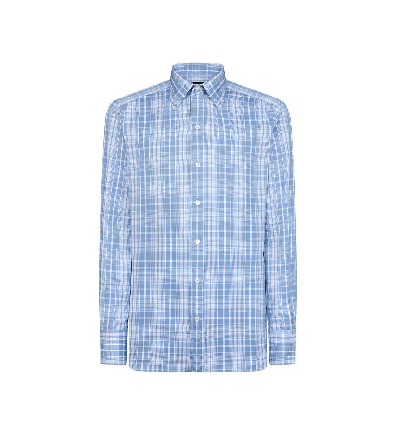 TWILL CHECK SLIM FIT SHIRT image number 0