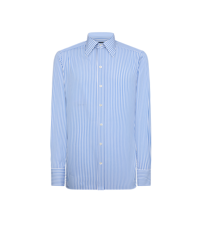 BATON STRIPE SLIM FIT SHIRT