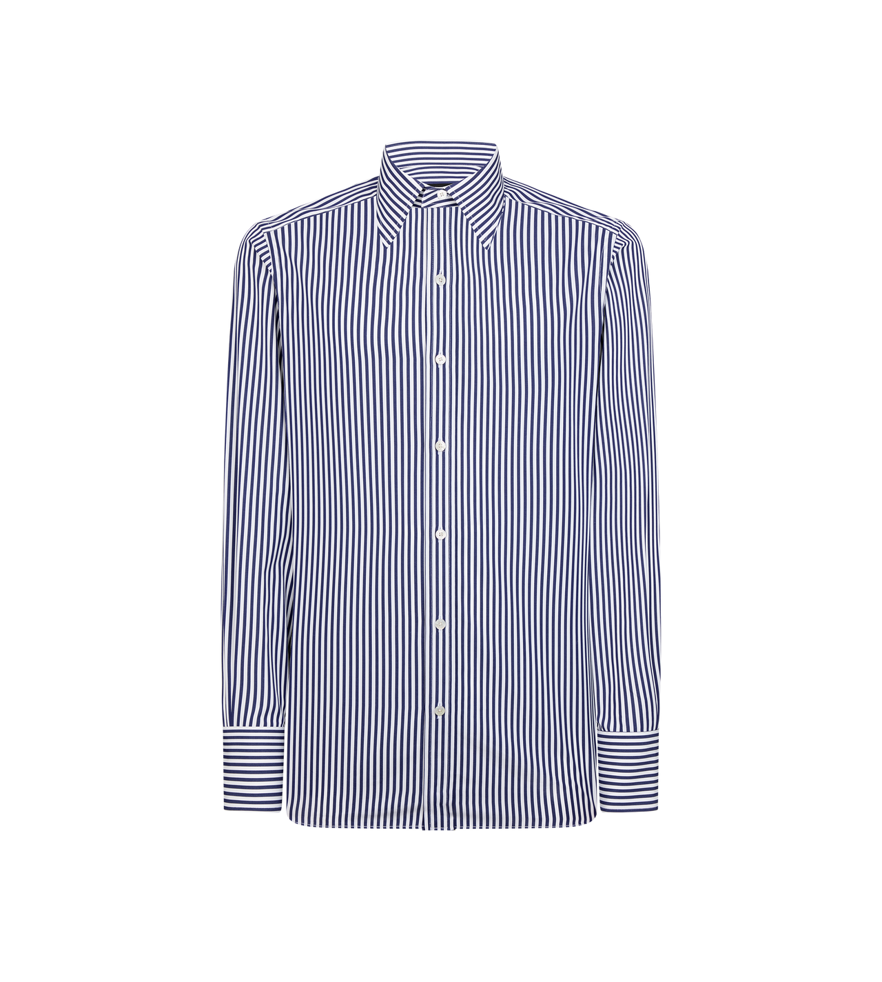 BATON STRIPE SLIM FIT SHIRT image number 0