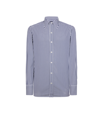 BATON STRIPE SLIM FIT SHIRT