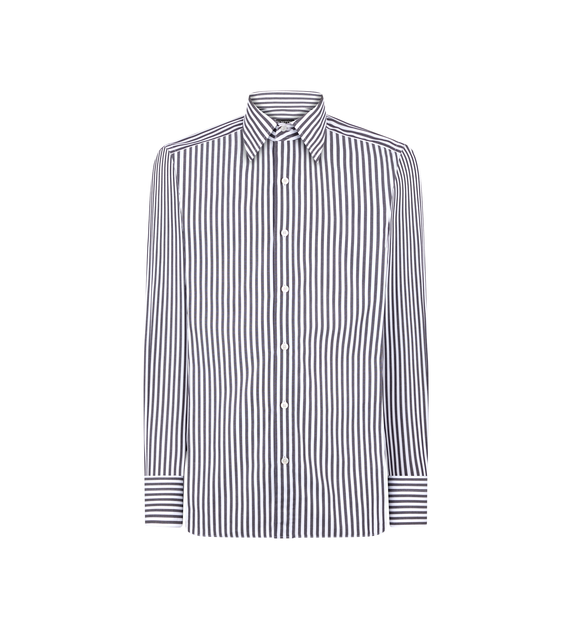 LADDER STRIPE SLIM FIT SHIRT